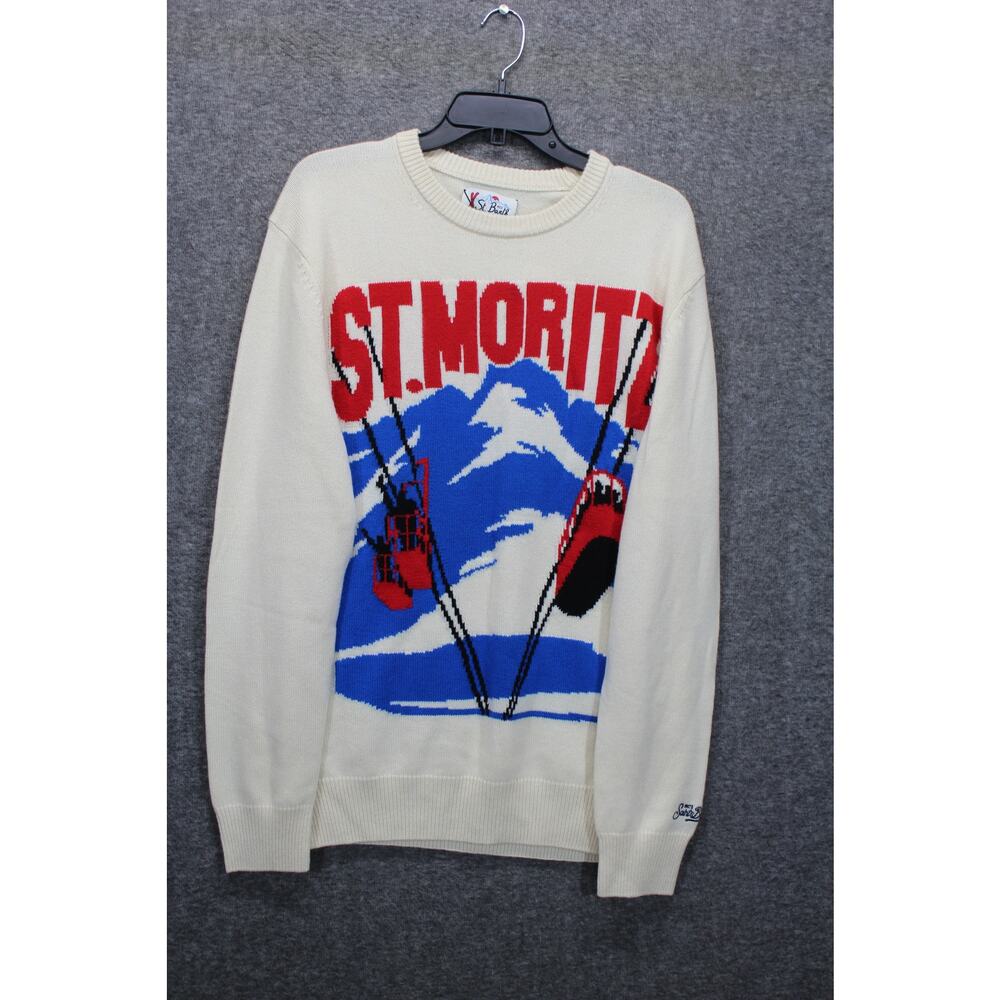 MC2 Saint Barth Moritz Postcard Sweater Size Mens XL NEW
